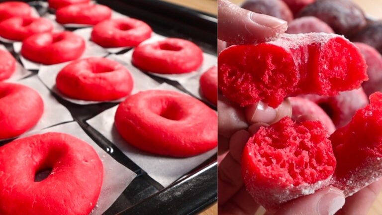 Tanpa Red Velvet Emulco! Resepi Donut Red Velvet Mudah