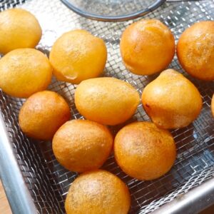 sweet potato ball basickeli